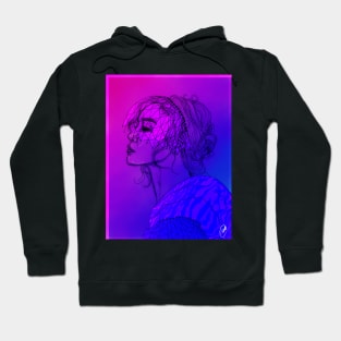 Tiffany Young - digital drawing Hoodie